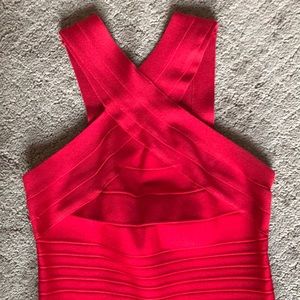Sexy Red Bandage Dress